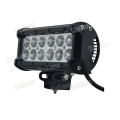 Unisun 9-32V Impermeable 6.5 pulgadas 36 vatios CREE 3W Barra de luz LED